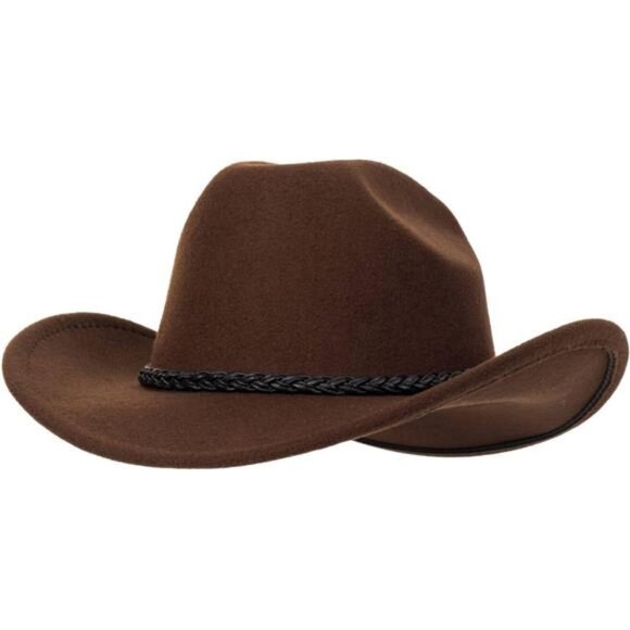 Western Cowboy Hat Classic Brown